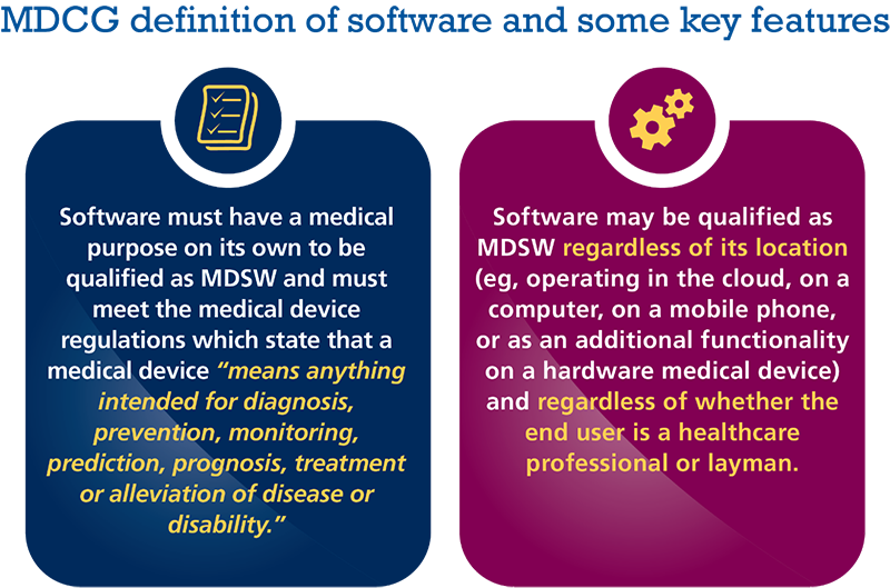 Summary of MDCG guidelines